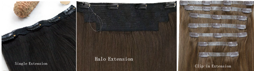 How to choose between Single, Halo and Clip-in Hair Extensions